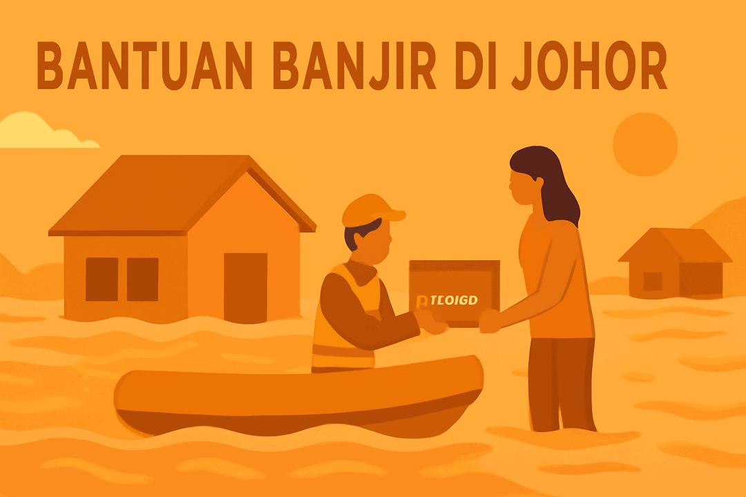 bantuan banjir di johor