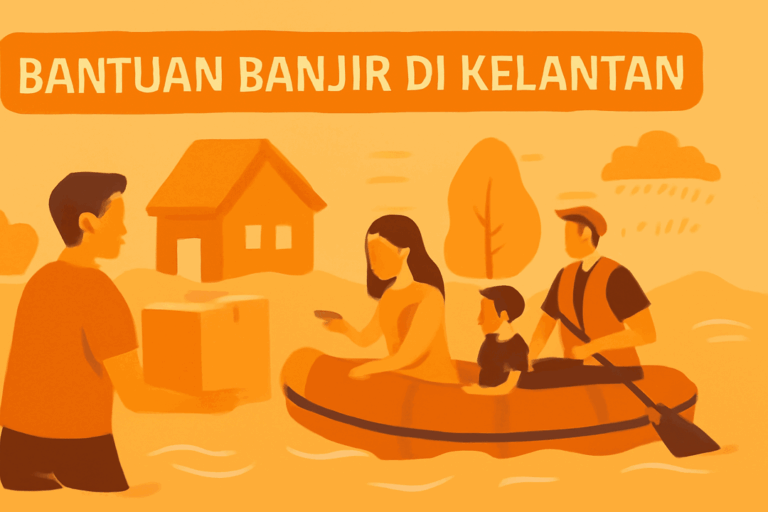 bantuan banjir di kelantan