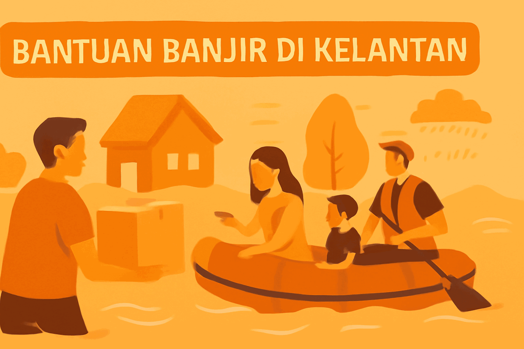 bantuan banjir di kelantan