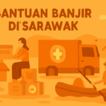 bantuan banjir di sarawak