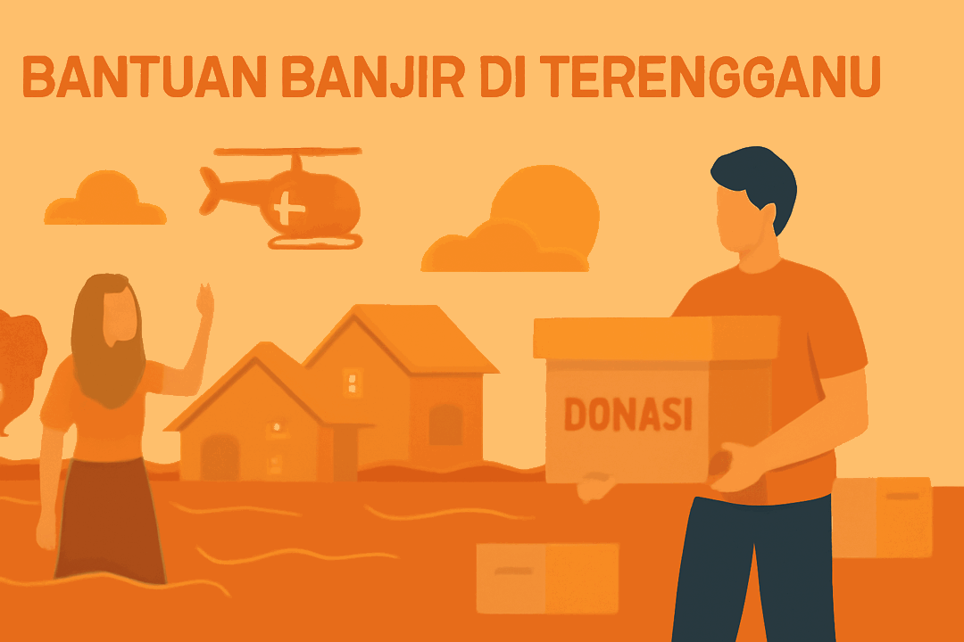 bantuan banjir di terengganu