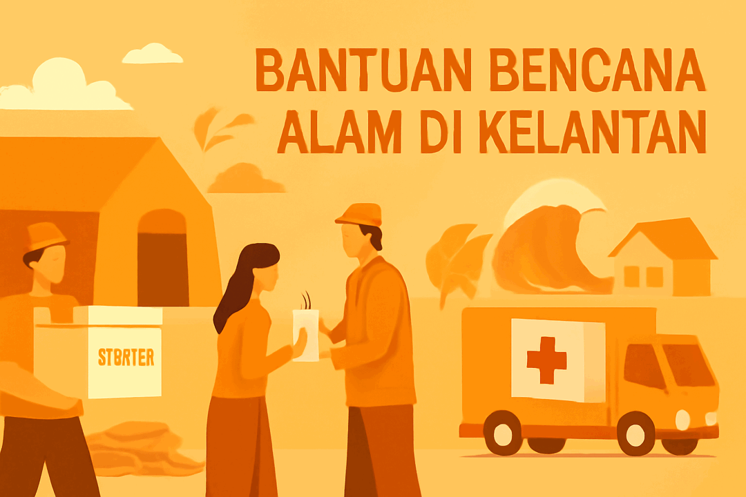 bantuan bencana alam di kelantan