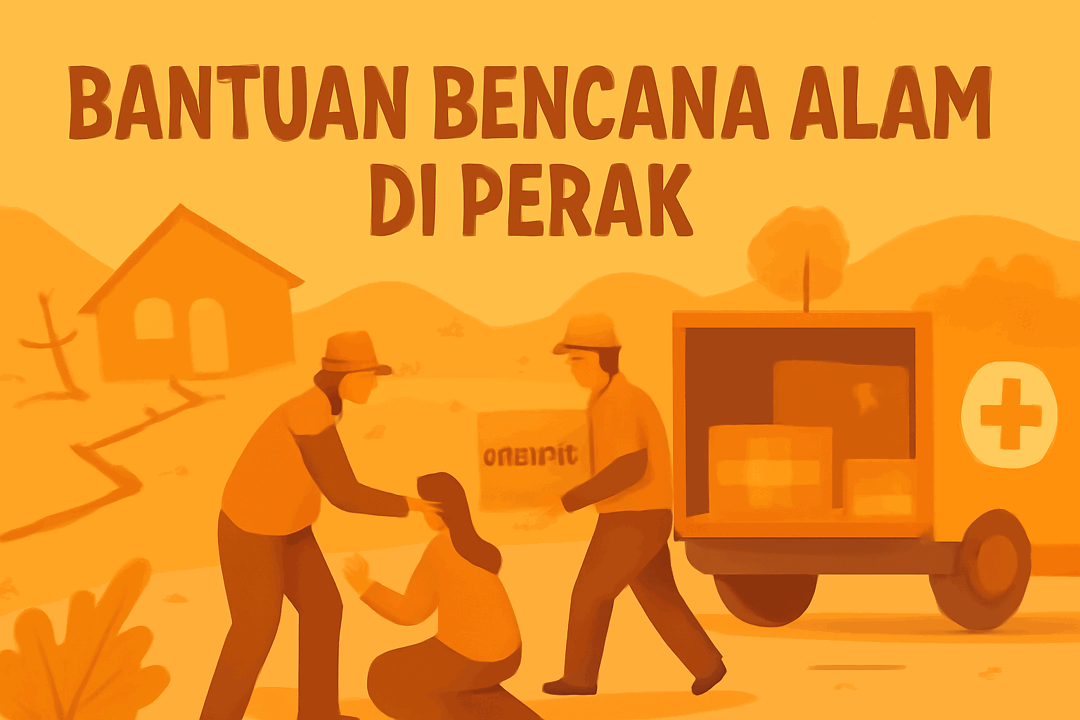 bantuan bencana alam di perak