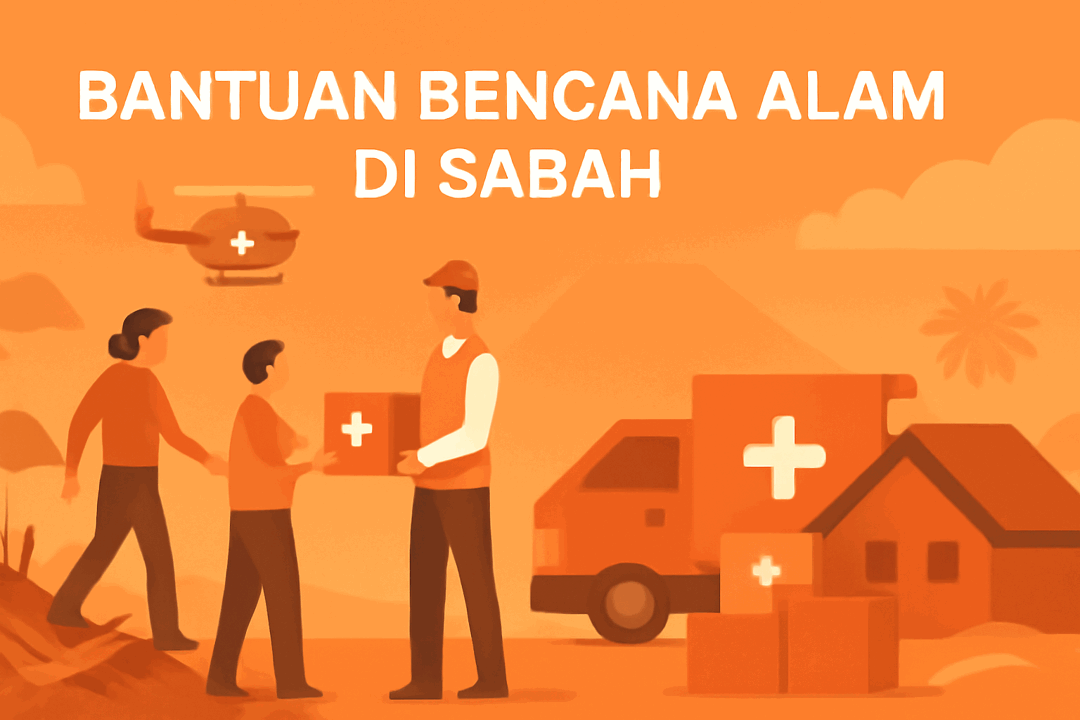 bantuan bencana alam di sabah