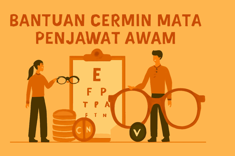 bantuan cermin mata penjawat awam
