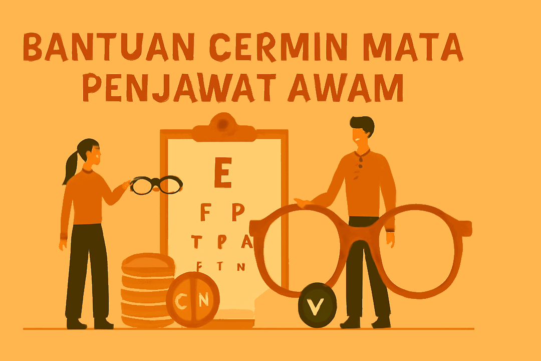 bantuan cermin mata penjawat awam