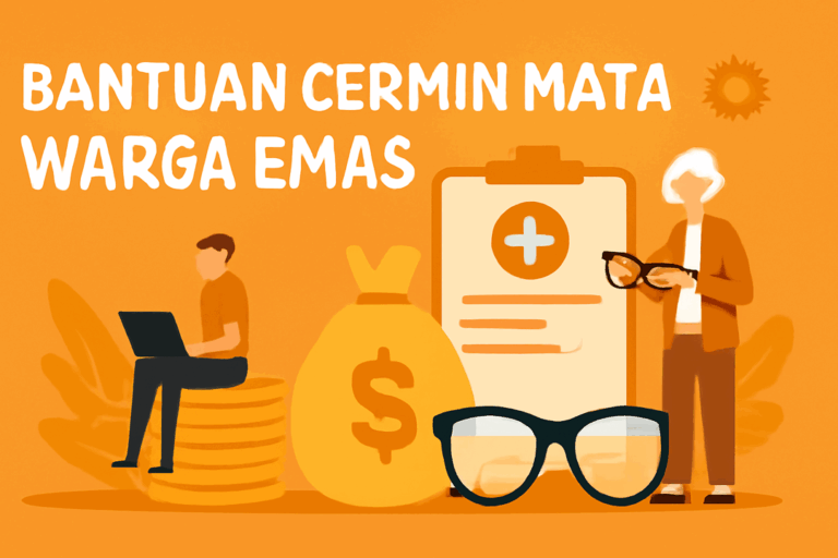 bantuan cermin mata warga emas