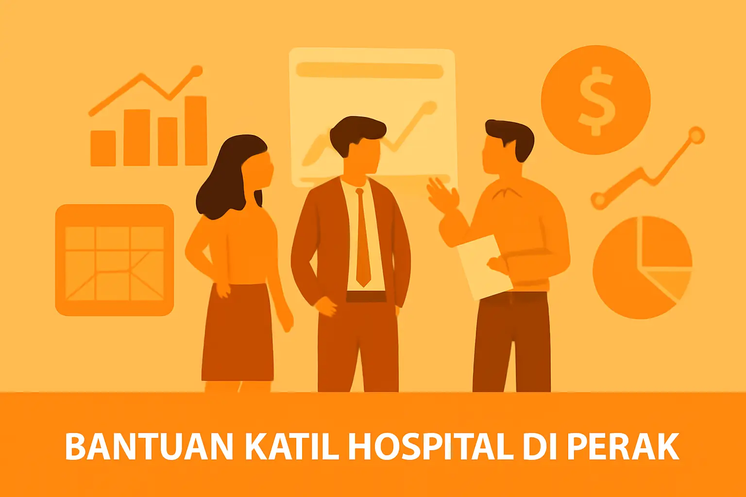 bantuan katil hospital di perak