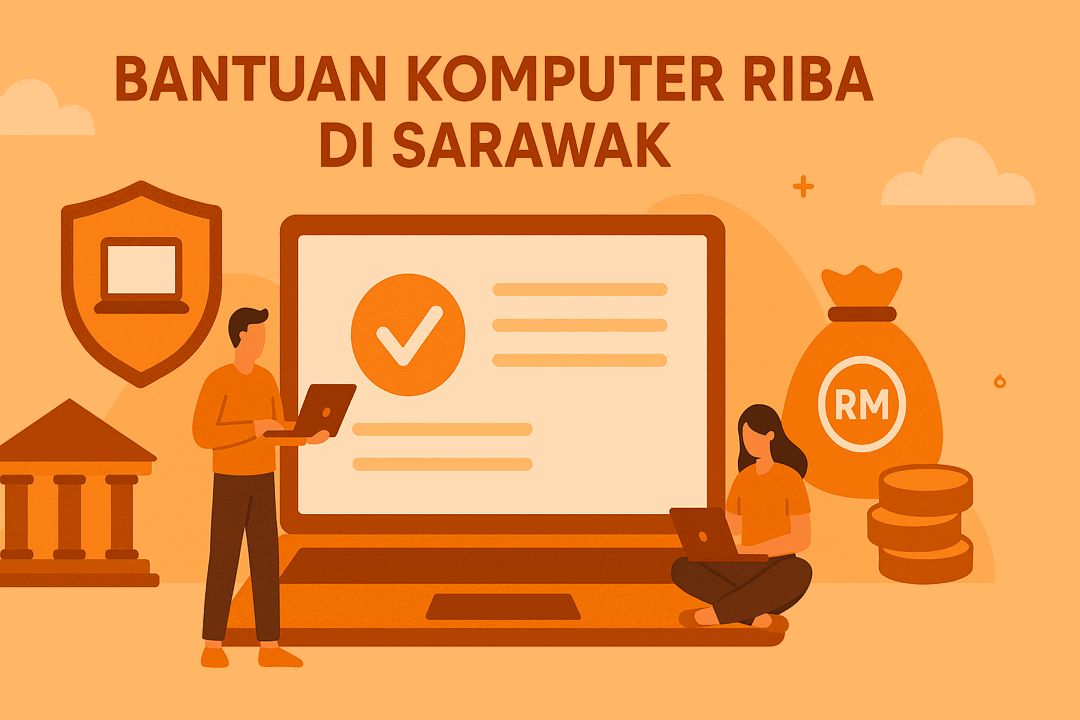 bantuan komputer riba di sarawak