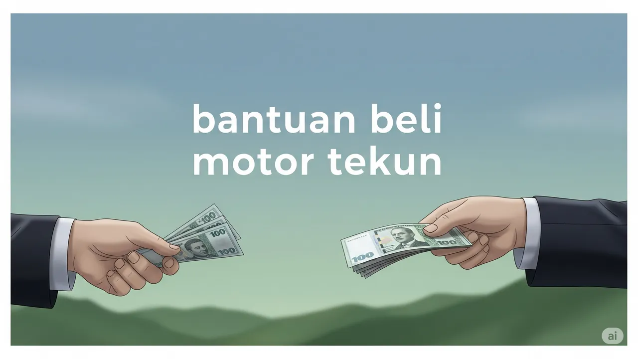 bantuan beli motor tekun