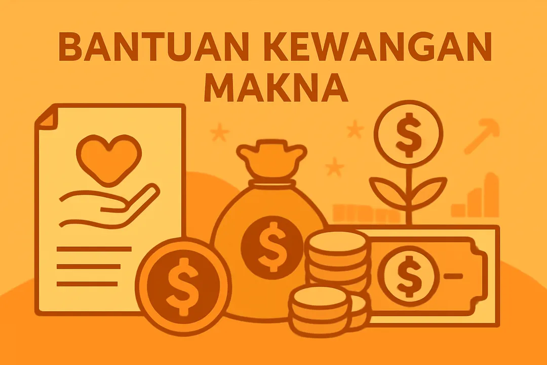 bantuan kewangan makna