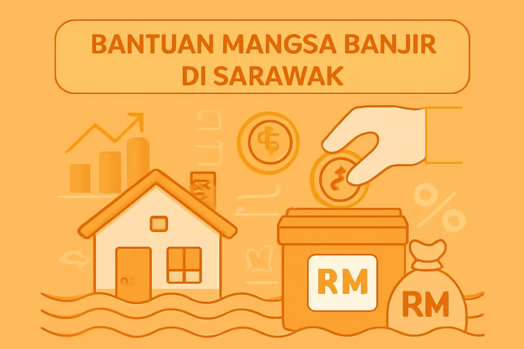 bantuan mangsa banjir di sarawak