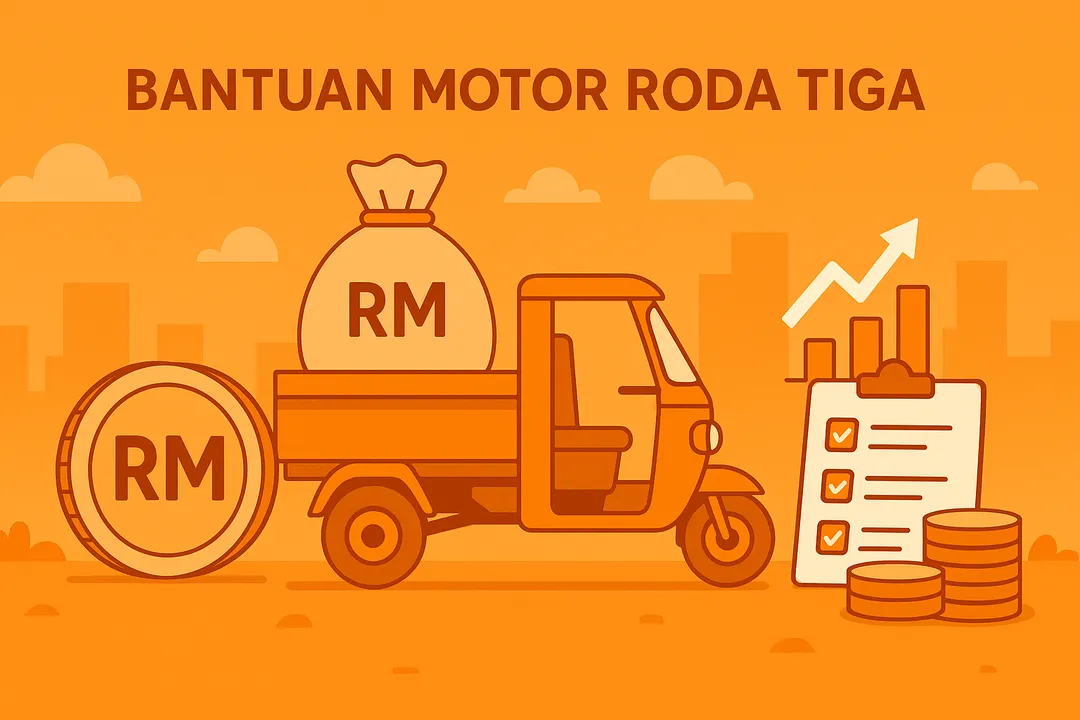 bantuan motor roda tiga