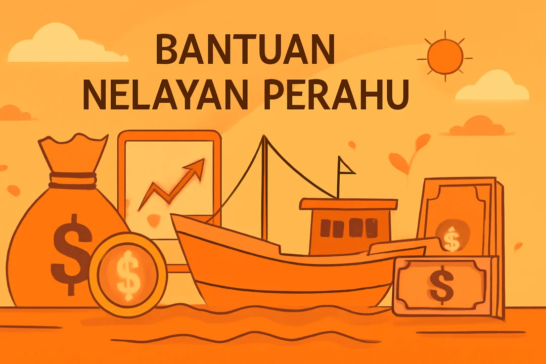 bantuan nelayan perahu