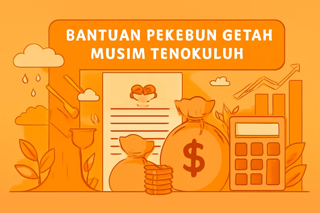 bantuan pekebun getah musim tengkujuh