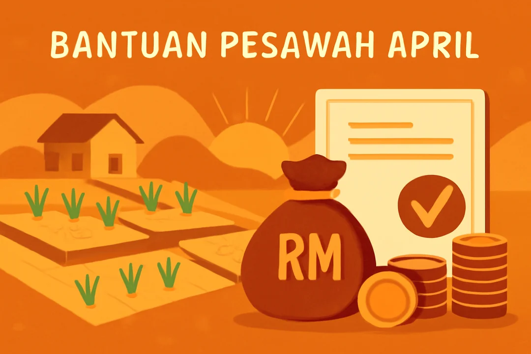 bantuan pesawah april