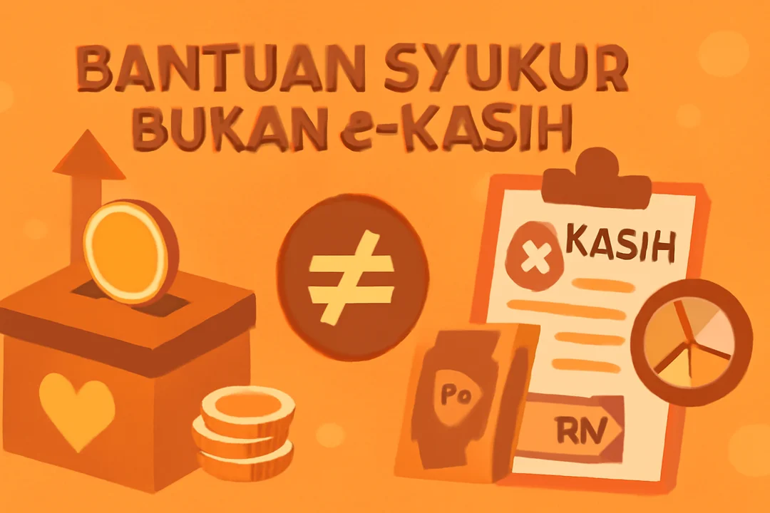 bantuan syukur bukan e-kasih