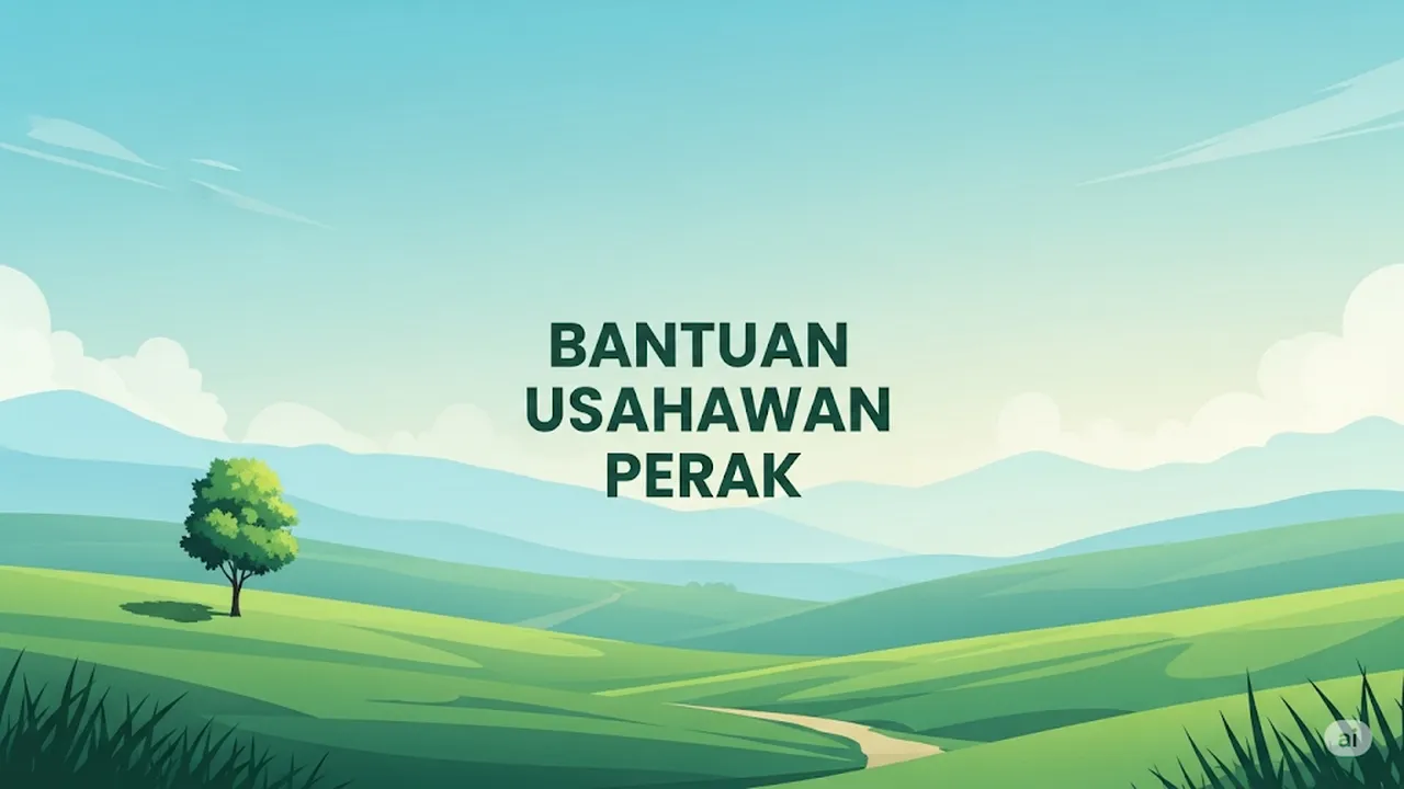 bantuan usahawan perak