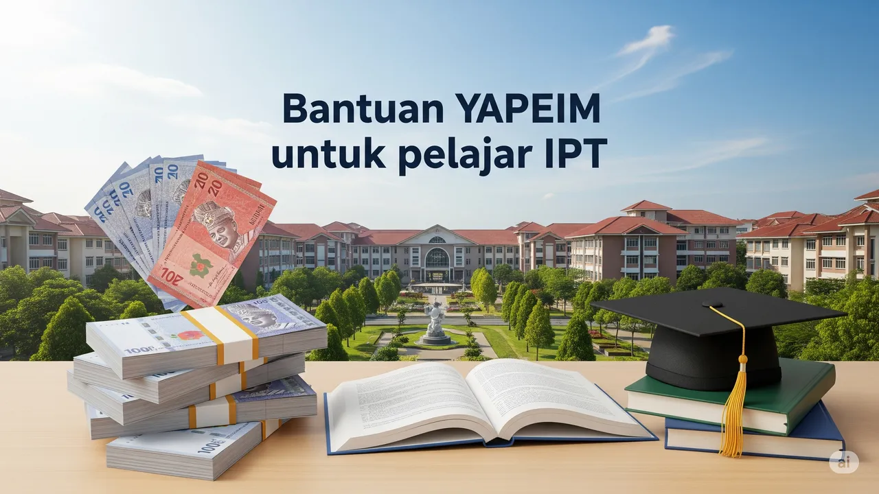 bantuan yapeim untuk pelajar ipt