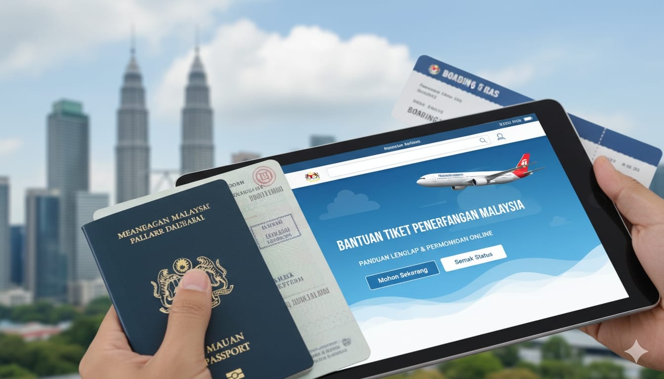 bantuan tiket flight