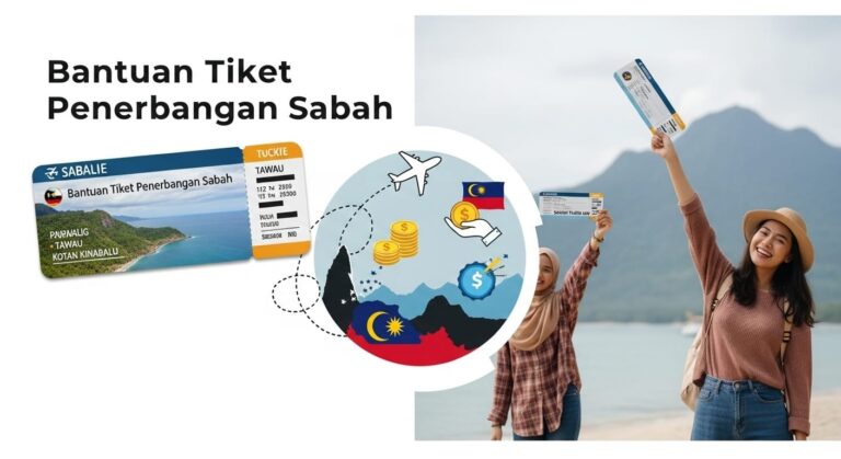 bantuan tiket penerbangan sabah