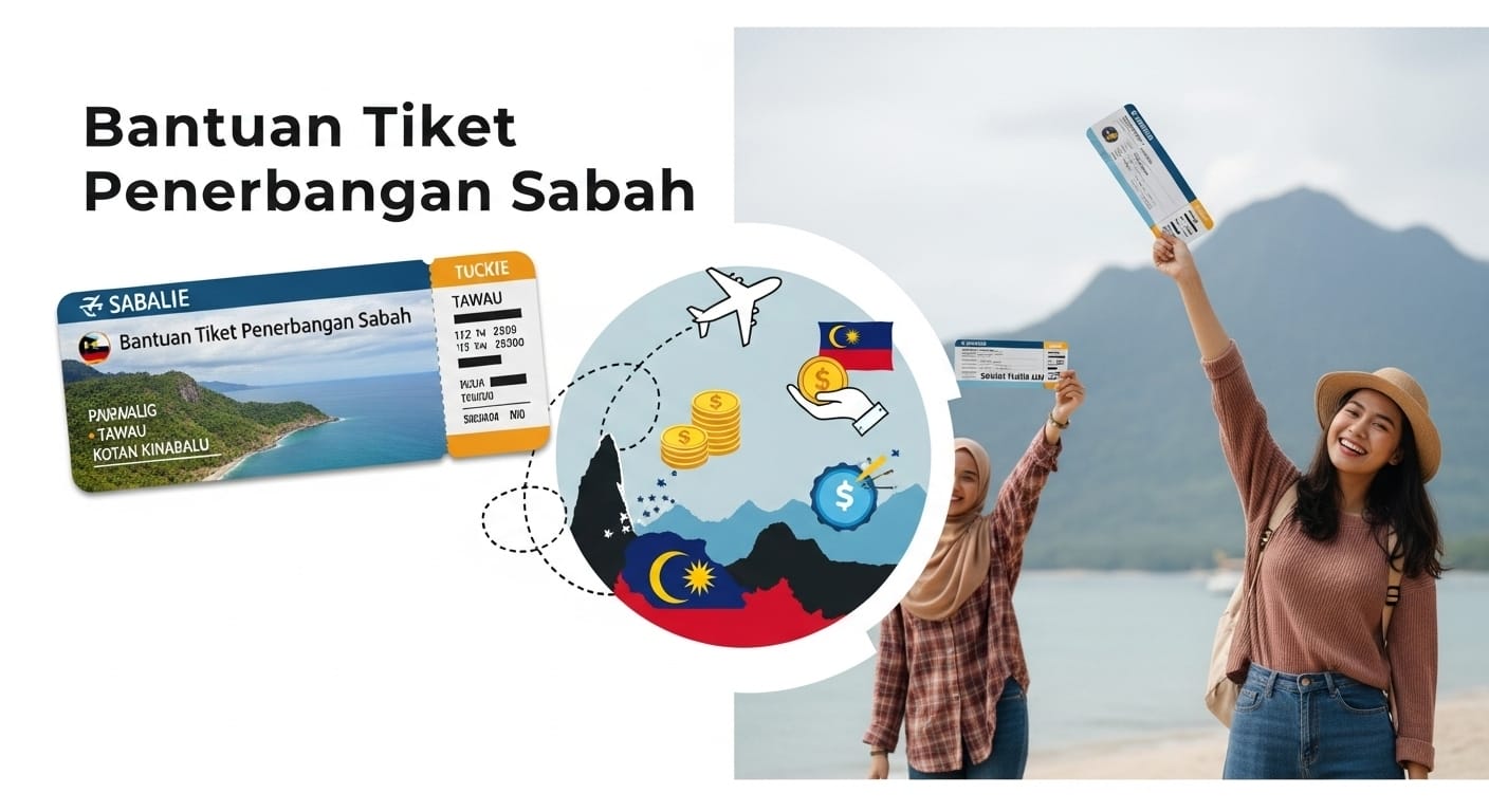 bantuan tiket penerbangan sabah