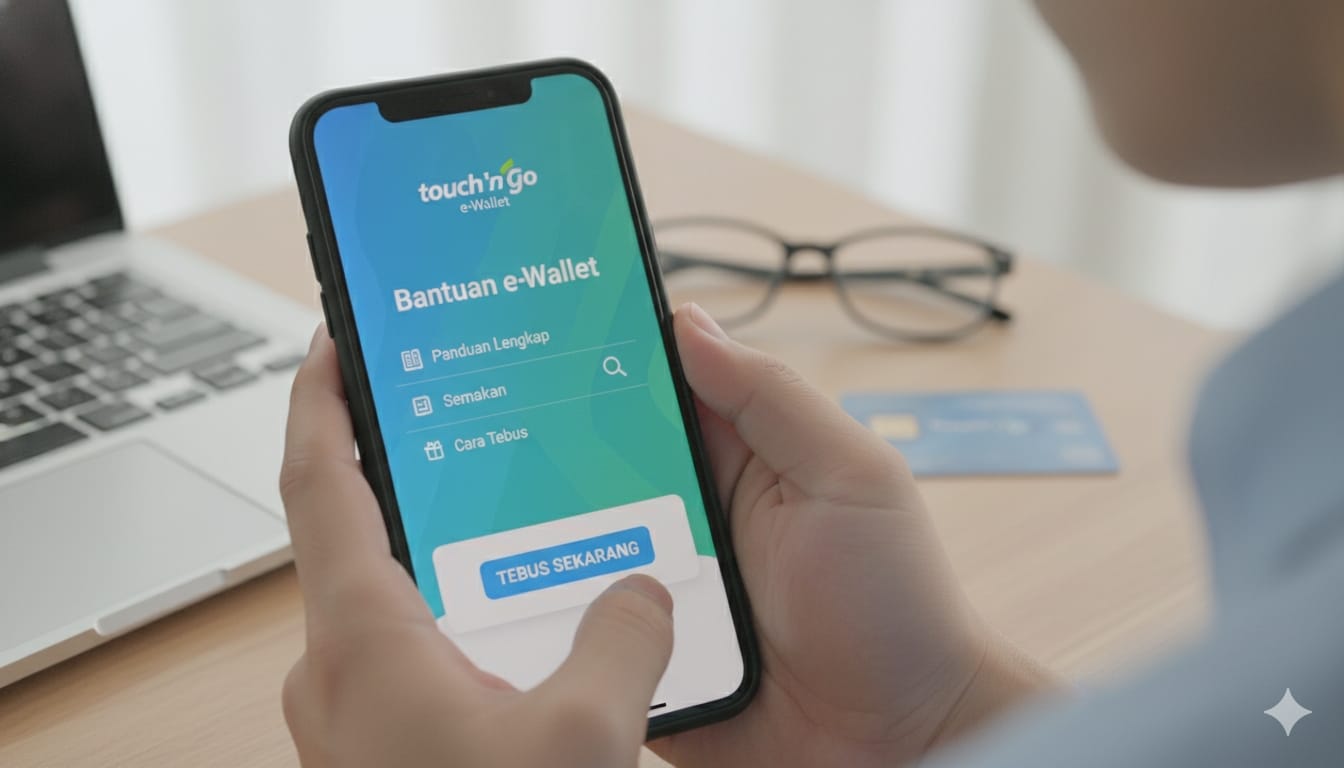 bantuan touch n go e-wallet