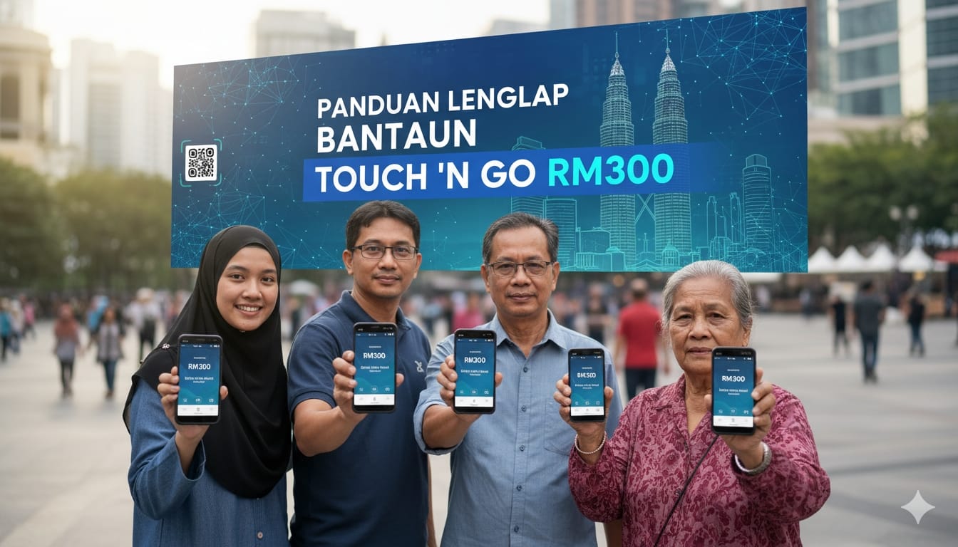 bantuan touch n go rm300