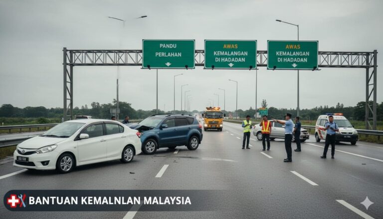 bantuan untuk kemalangan